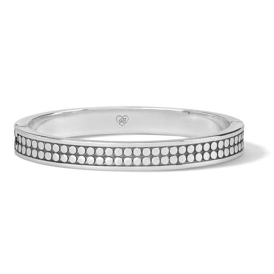 Womens Brighton Pebble Round Hinged Bangle