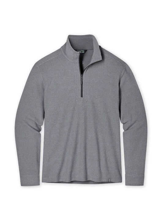 Stio Mens Turpin Fleece Half Zip in Powder Fox