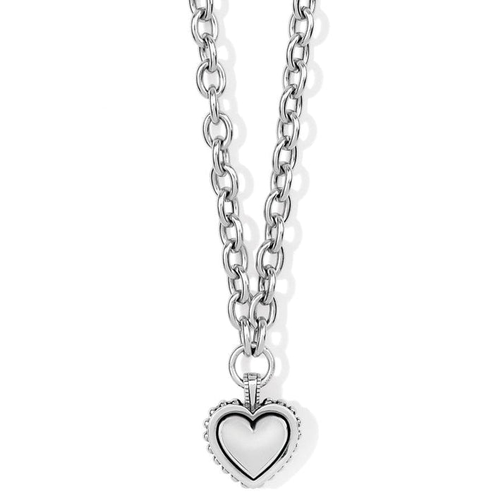 Womens Brighton Pretty Tough Bold Heart Necklace