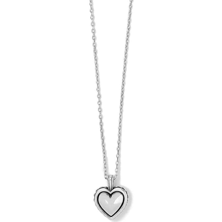 Womens Brighton Pretty Tough Bold Heart Petite Necklace