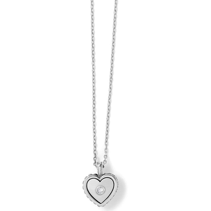 Womens Brighton Pretty Tough Bold Heart Petite Necklace