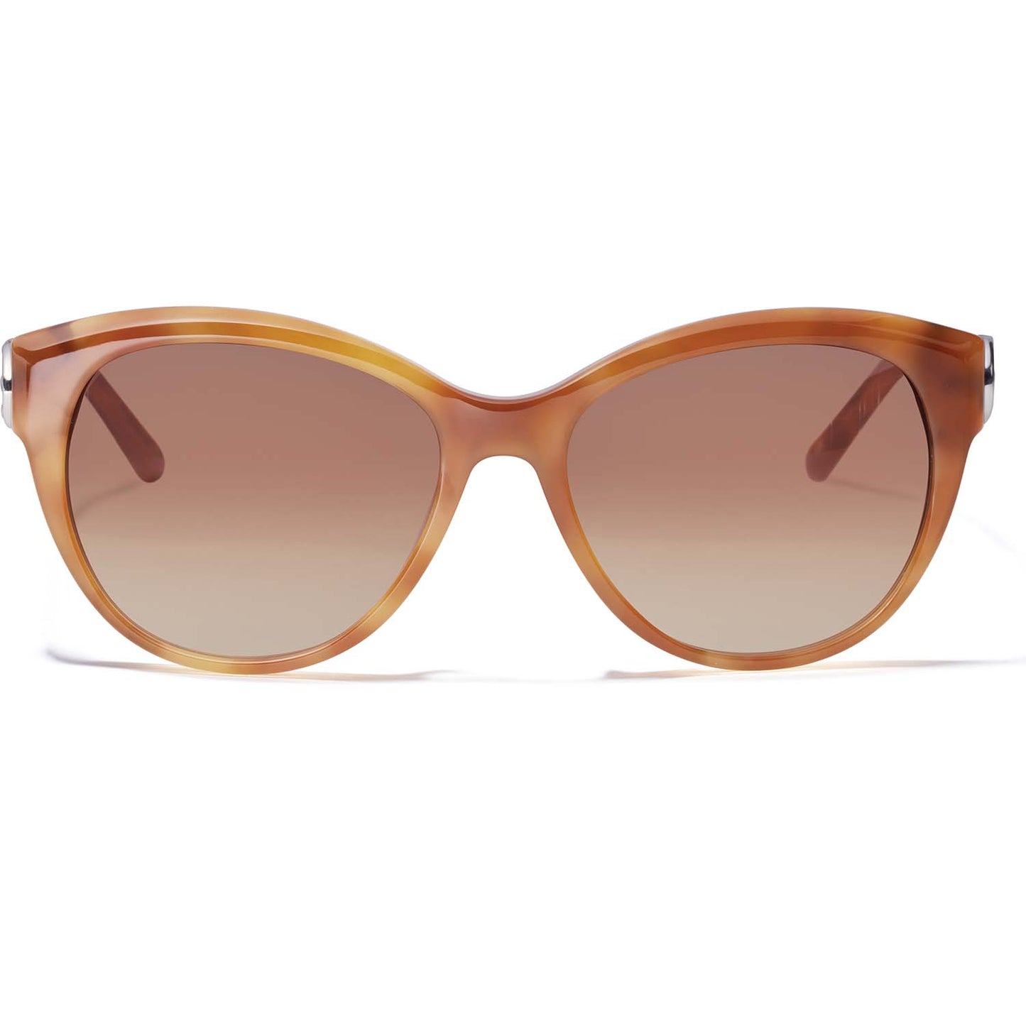 Womens Brighton Interlok Braid Sunglasses in Amber