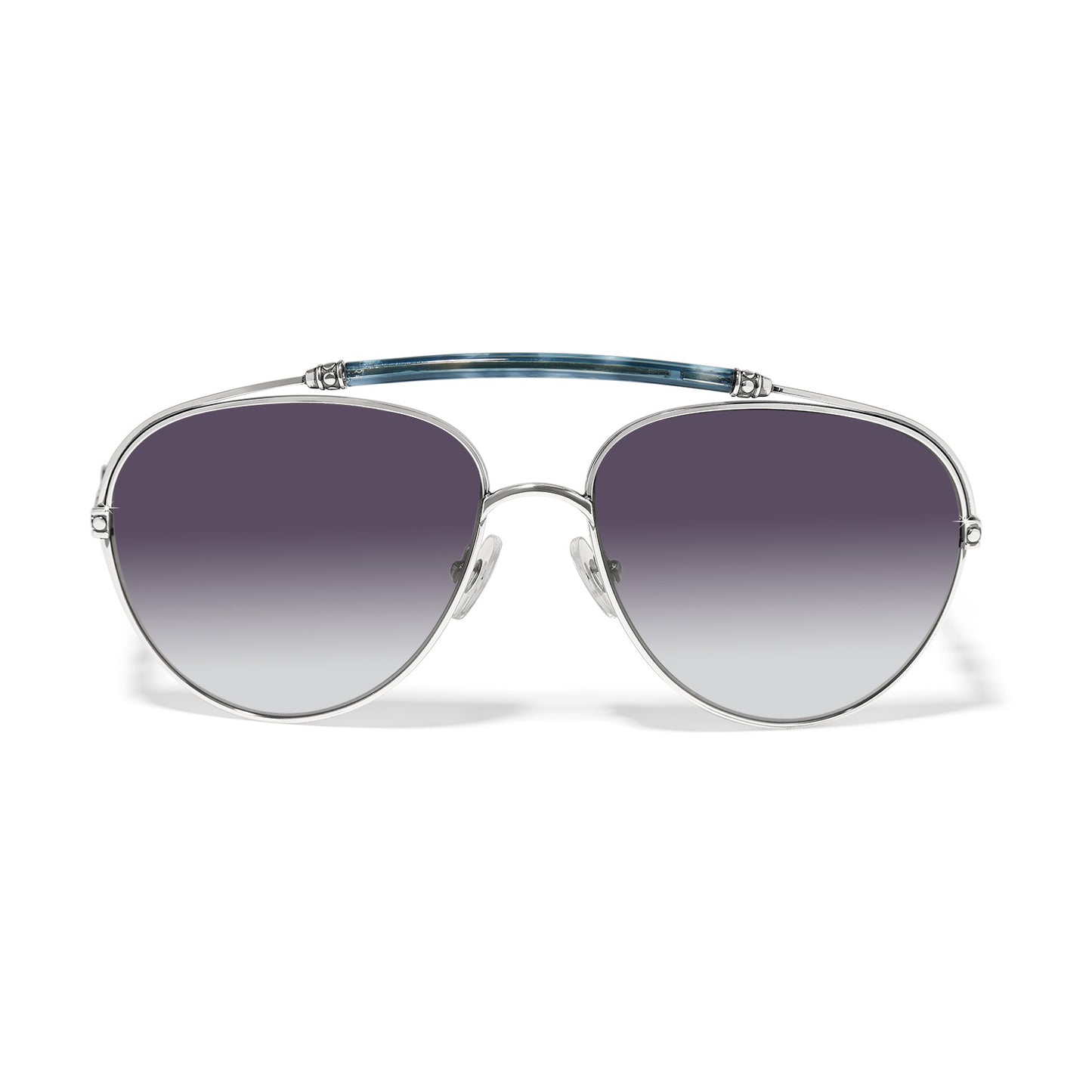 Womens Brighton Contempo Medallion Aviator Sunglasses