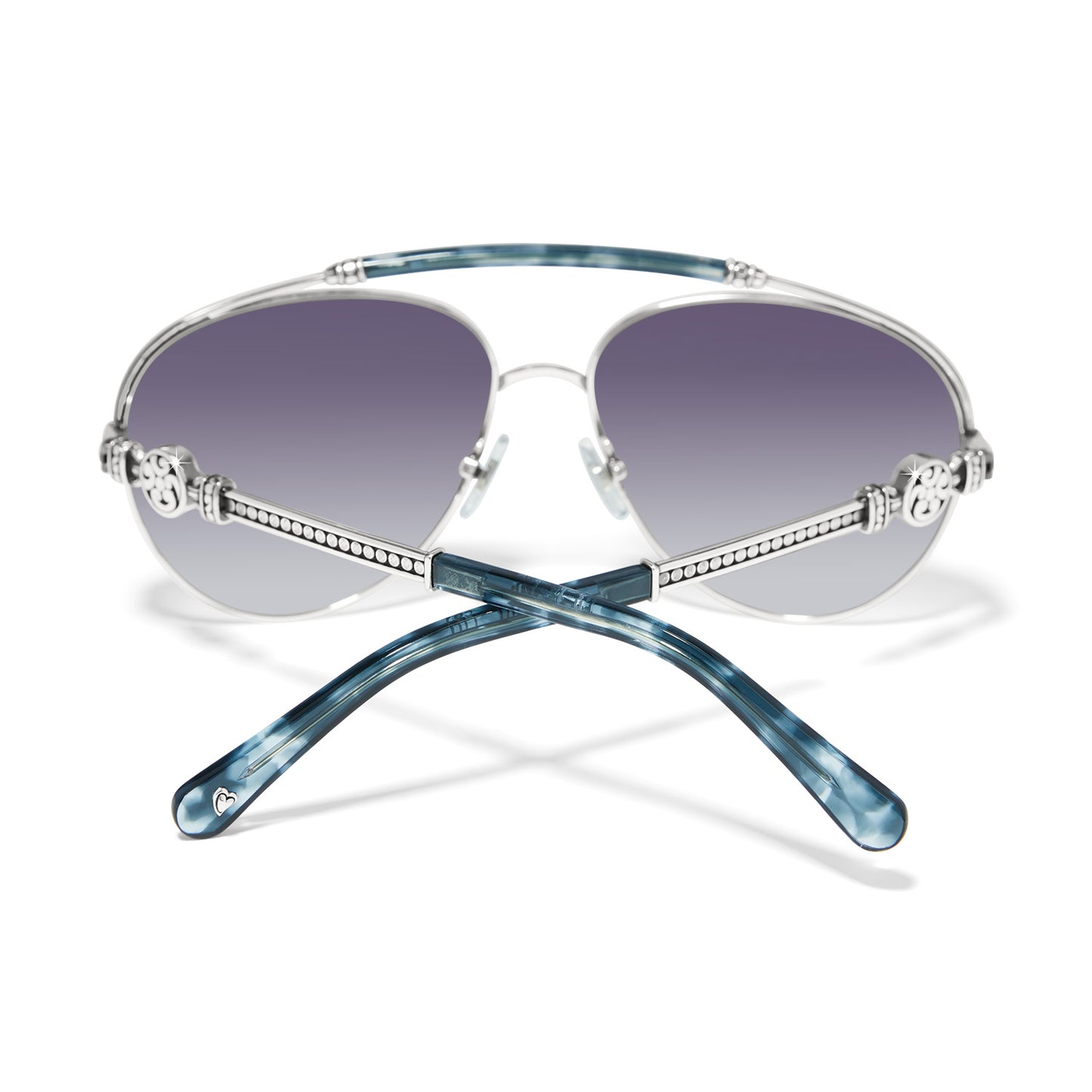 Womens Brighton Contempo Medallion Aviator Sunglasses