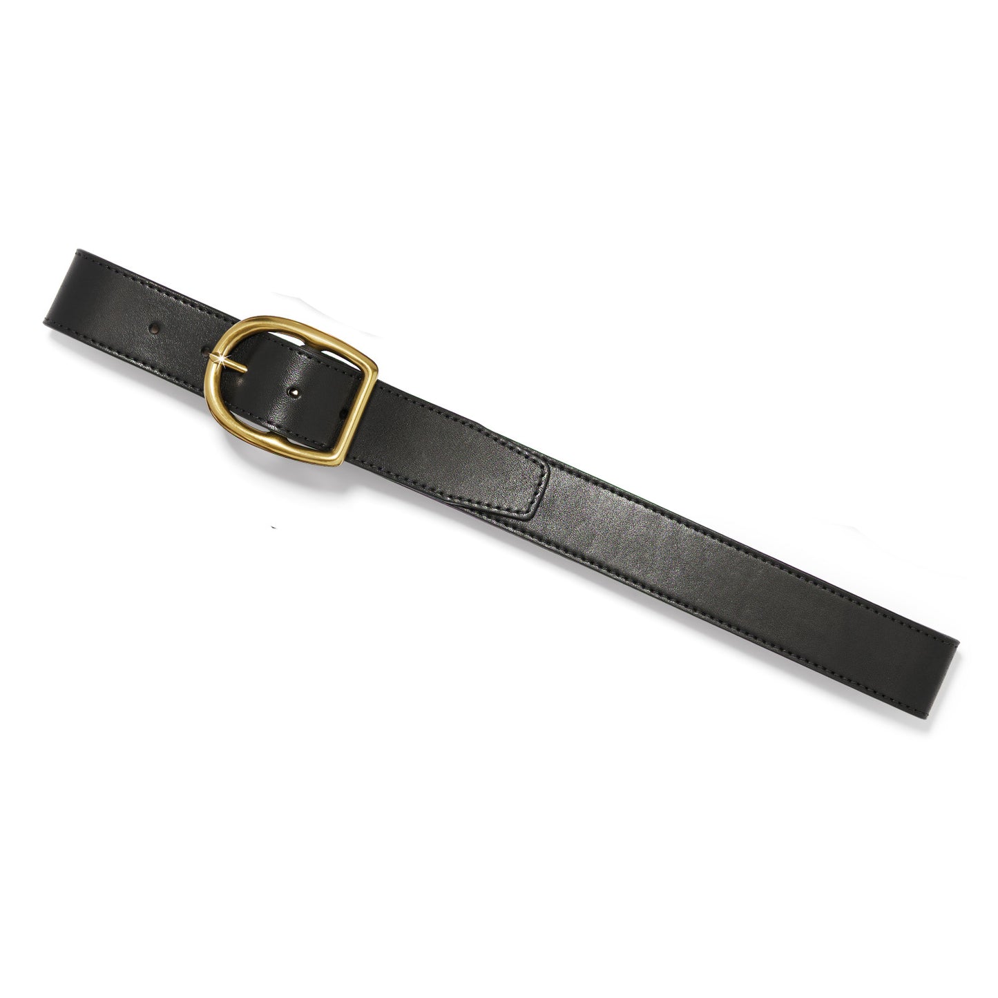 Womens Brighton Ambrose Belt in Black/Gold