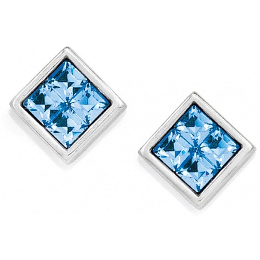 Womens Brighton Spectrum Mini Post Earrings in Blue