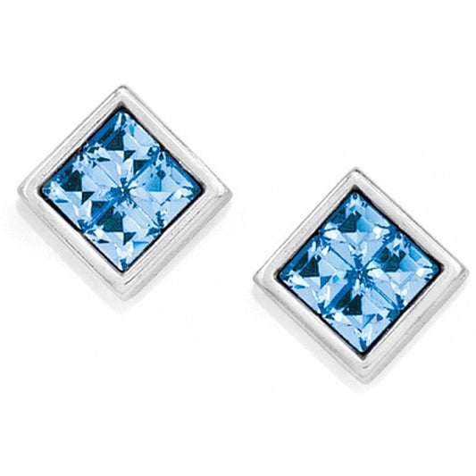 Womens Brighton Spectrum Mini Post Earrings in Blue
