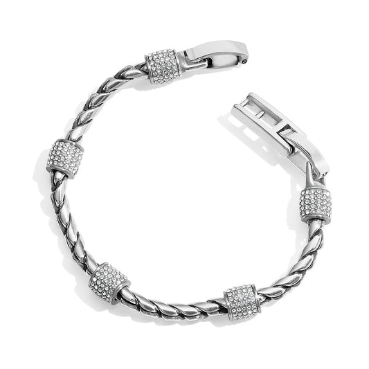 Womens Brighton Meridian Bracelet in Silver