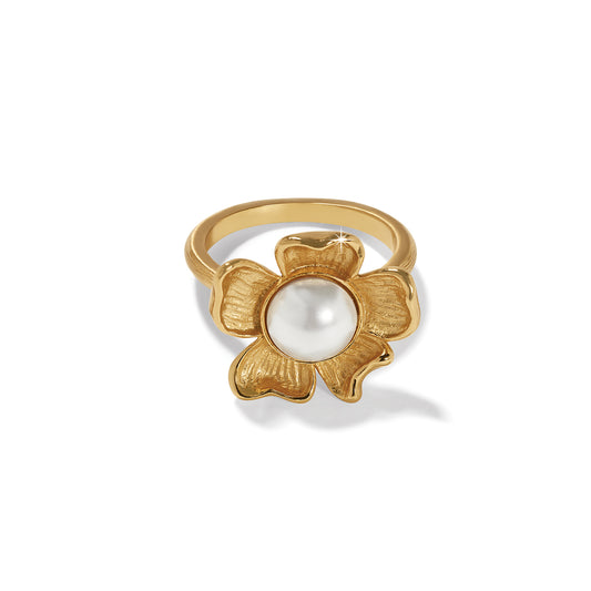 Womens Brighton Everbloom Pearl Ring