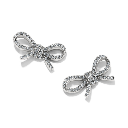 Womens Brighton Illumina Bow Post Earrings