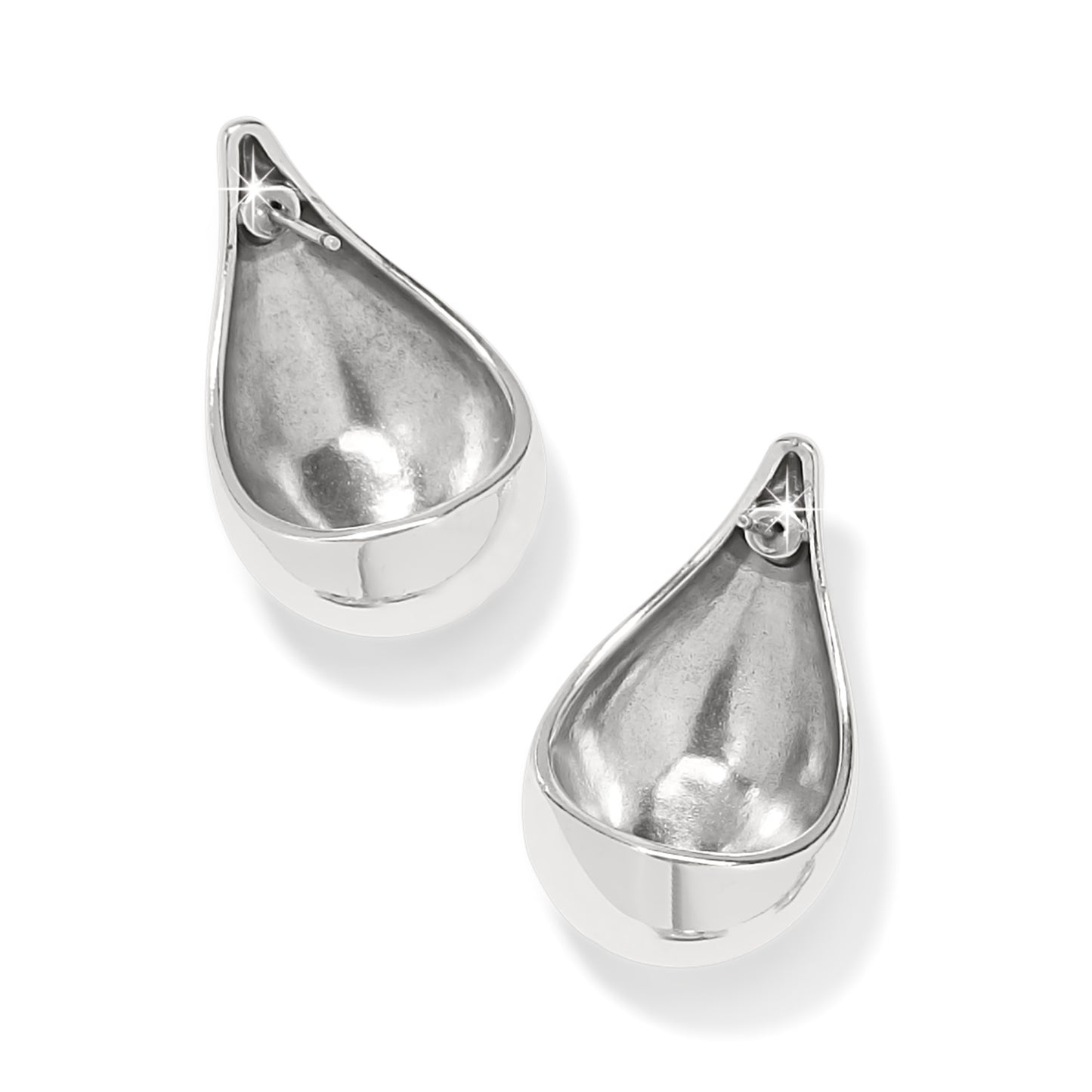 Womens Brighton Nile Large Post Earrings in Silver