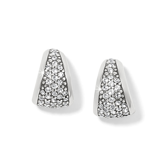Womens Brighton Meridian Small Hoop Earrings in Silver