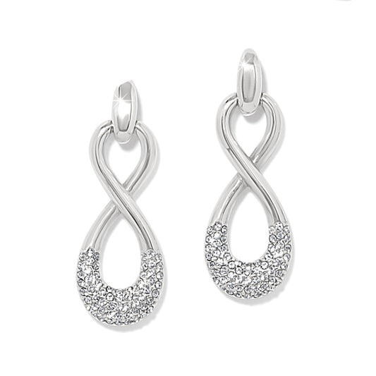 Womens Brighton Interlok Luxe Post Drop Earrings