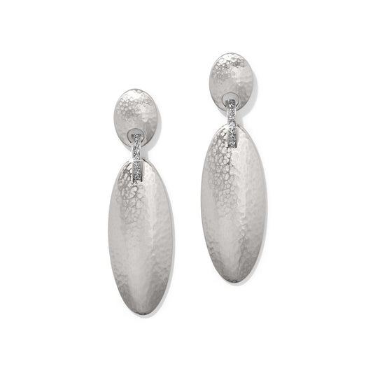 Womens Brighton Meridian Orbit Oval Post Drop Earrings