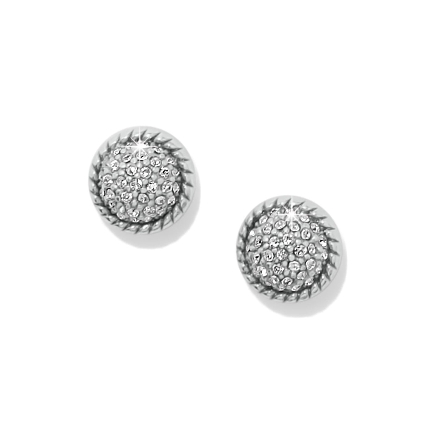 Womens Brighton Illumina Celeste Dome Post Earrings