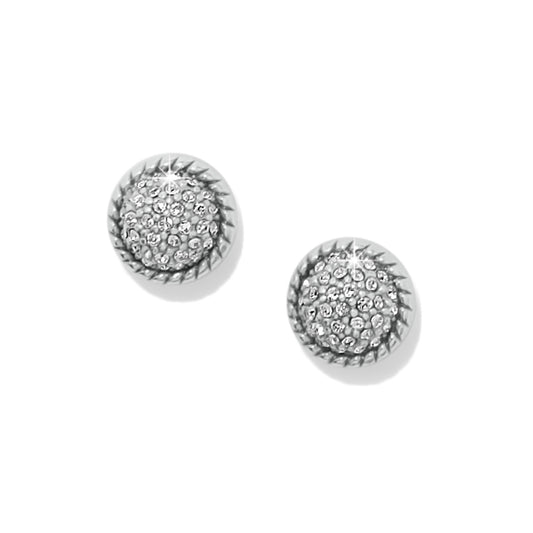Womens Brighton Illumina Celeste Dome Post Earrings