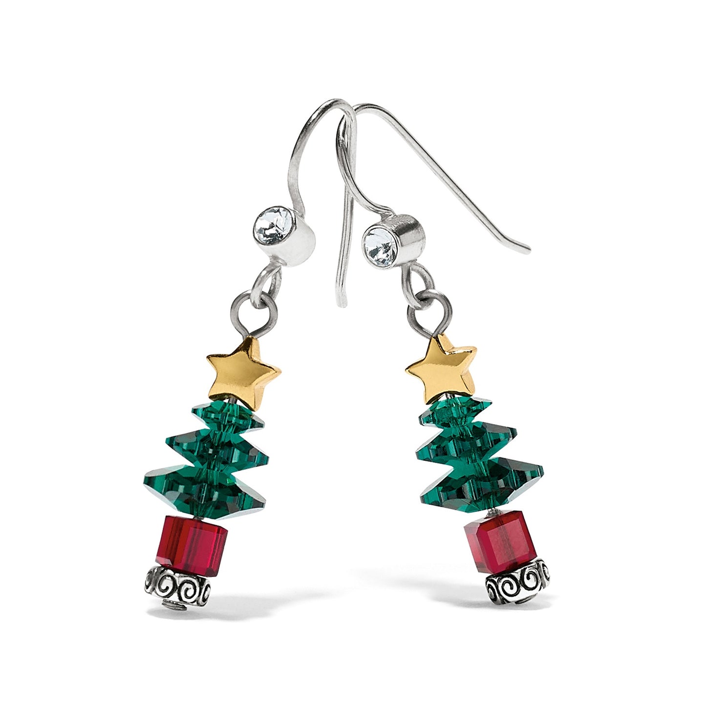 Womens Brighton Tinsel Town Tree French Wire Earrings