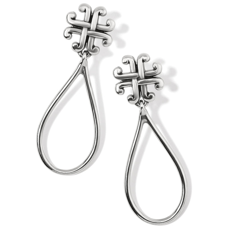 Womens Brighton Taos Cross Post Drop Earrings