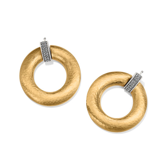 Womens Brighton Meridian Geo Post Drop Earrings
