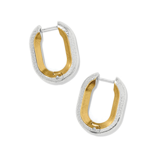 Womens Brighton Medici Hinged Hoop Earrings