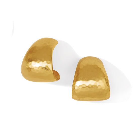 Womens Brighton Apollo Post Hoop Earrings in Gold