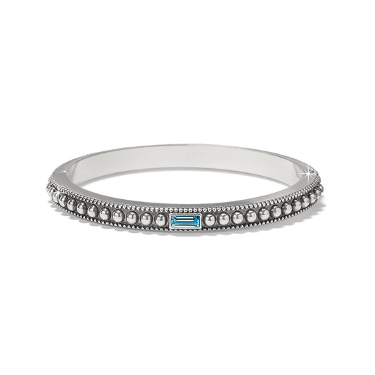 Womens Brighton Pretty Tough Gem Hinged Bangle