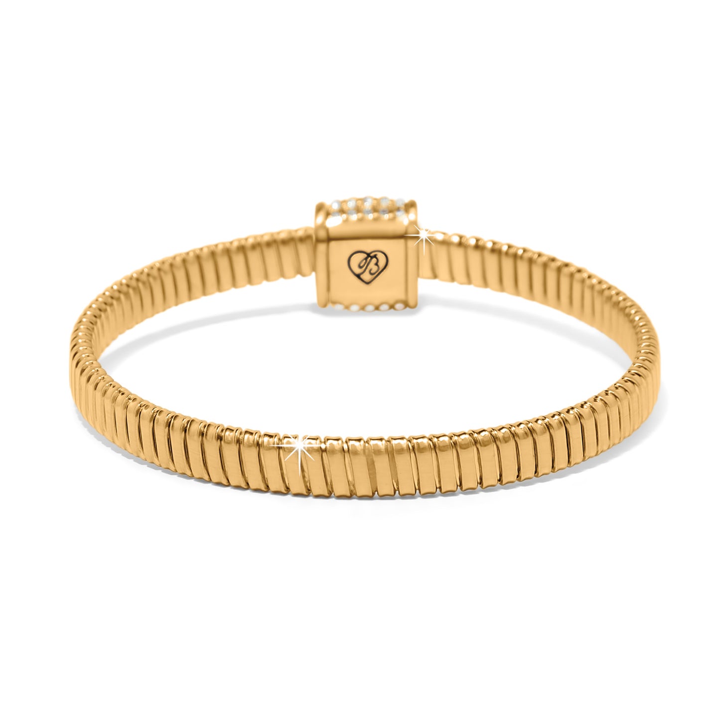 Womens Brighton Meridian Solis Spring Bracelet in Gold