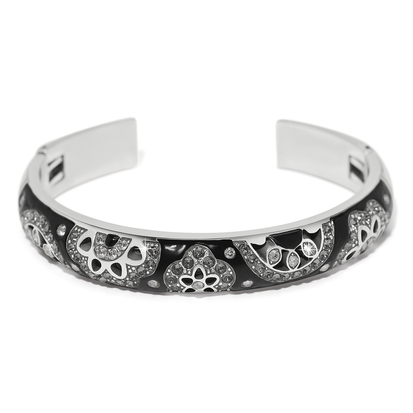 Womens Brighton Flora Double Hinged Bangle Bracelet