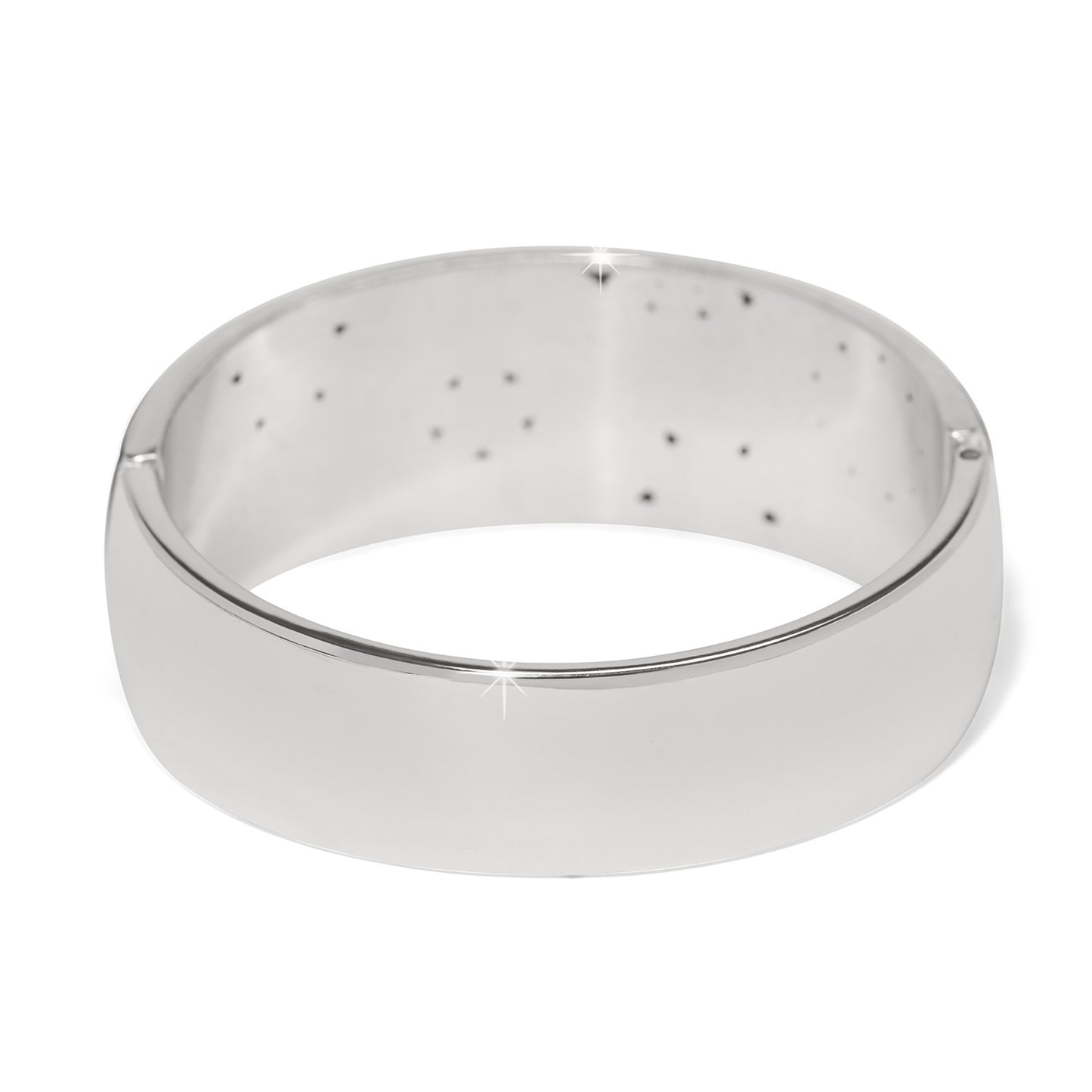 Womens Brighton Flora Wide Hinged Bangle Bracelet