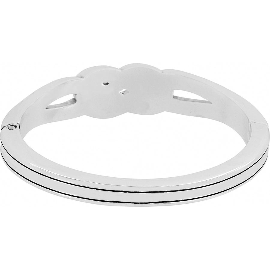 Womens Brighton Interlok Hinged Bangle