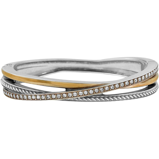 Womens Brighton Neptune's Rings Narrow Hinged Bangle