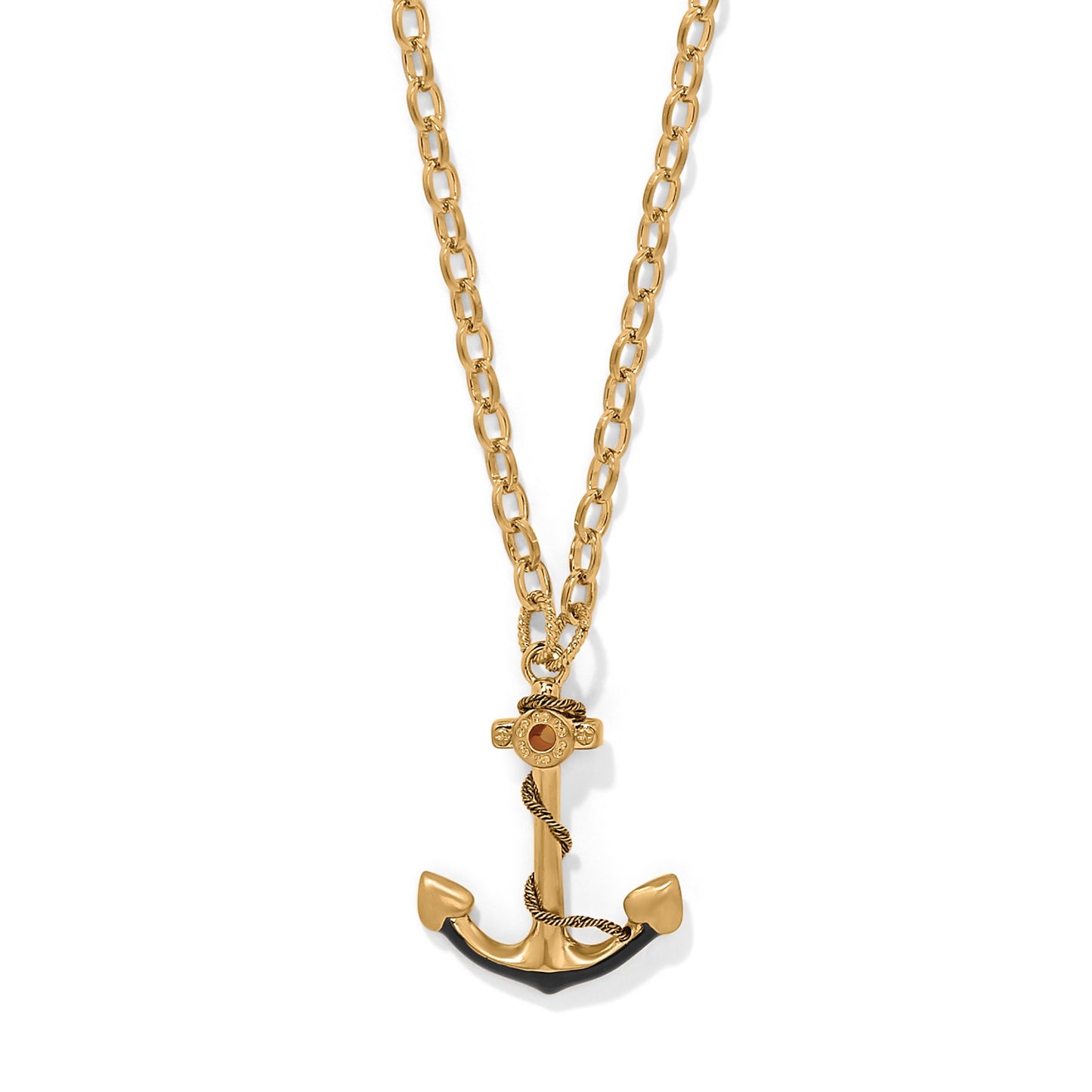 Womens Brighton Twilight Waters Anchor Necklace