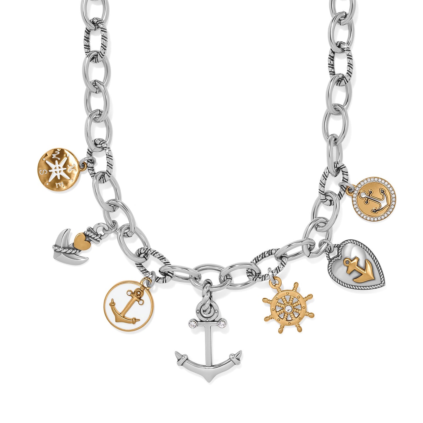 Womens Brighton Anchors Aweigh Necklace