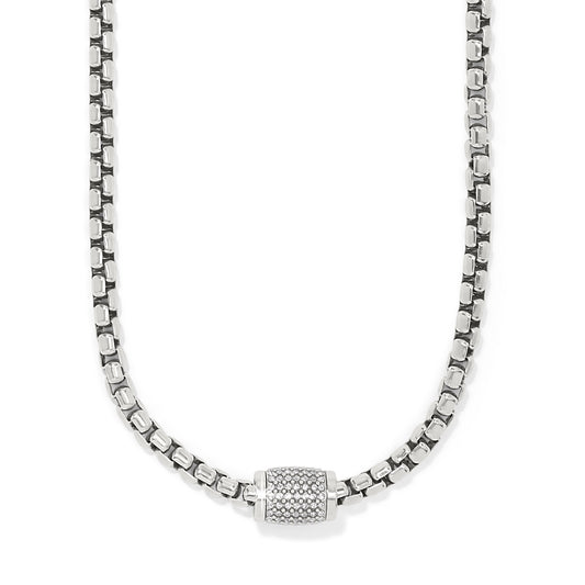 Womens Brighton Meridian Solis Necklace in Silver