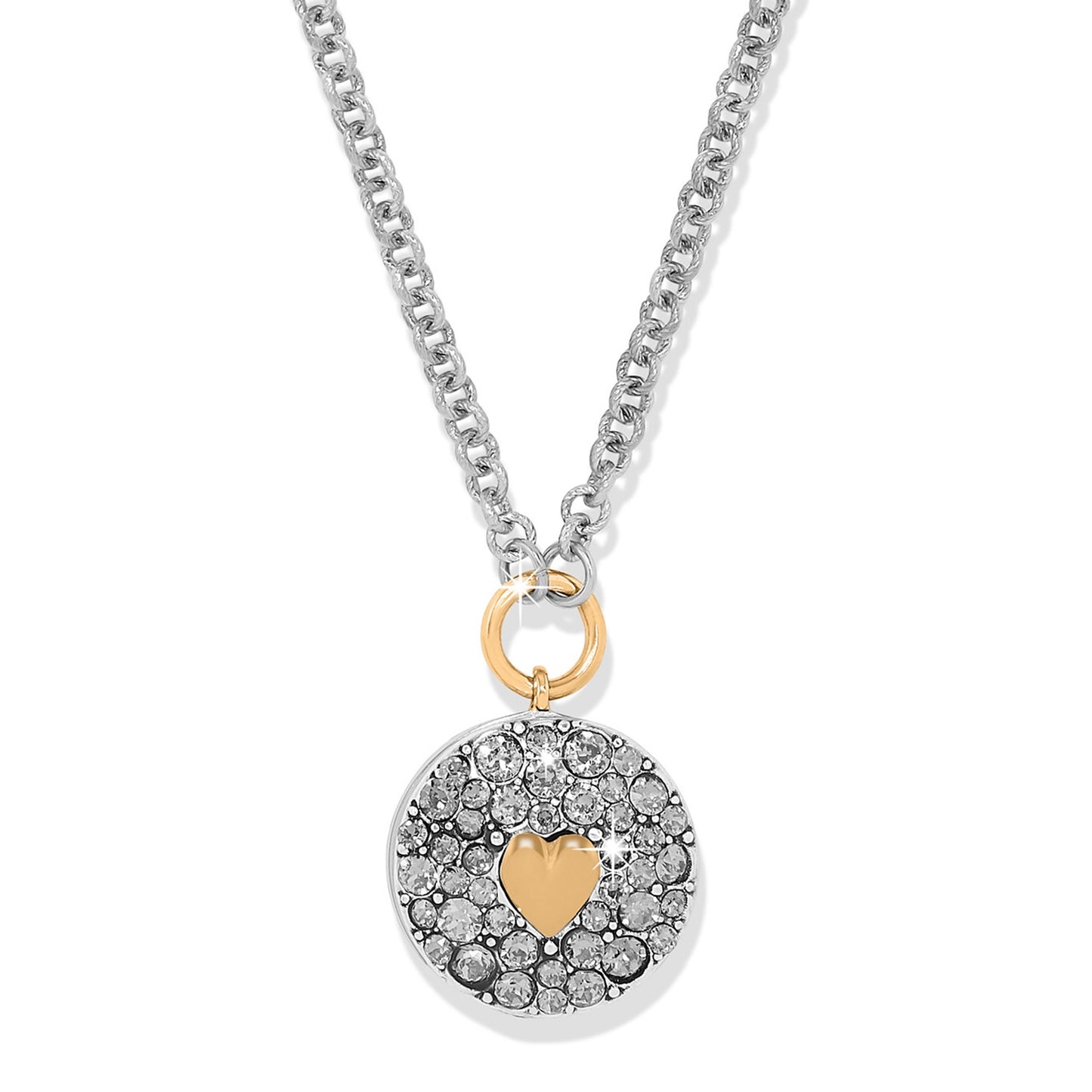 Womens Brighton Mystery Of Love Heart Necklace