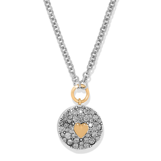 Womens Brighton Mystery Of Love Heart Necklace