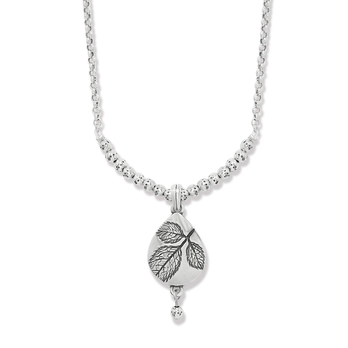 Womens Brighton Natura Teardrop Petite Necklace