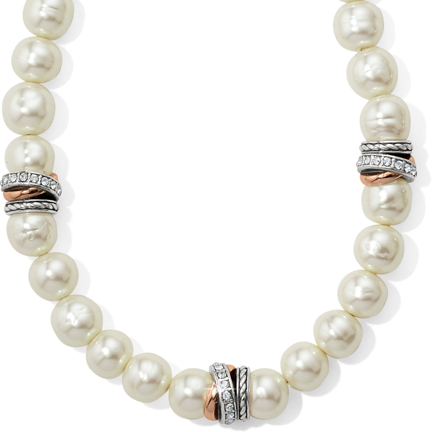 Womens Brighton Neptune's Rings Pearl Short Necklace