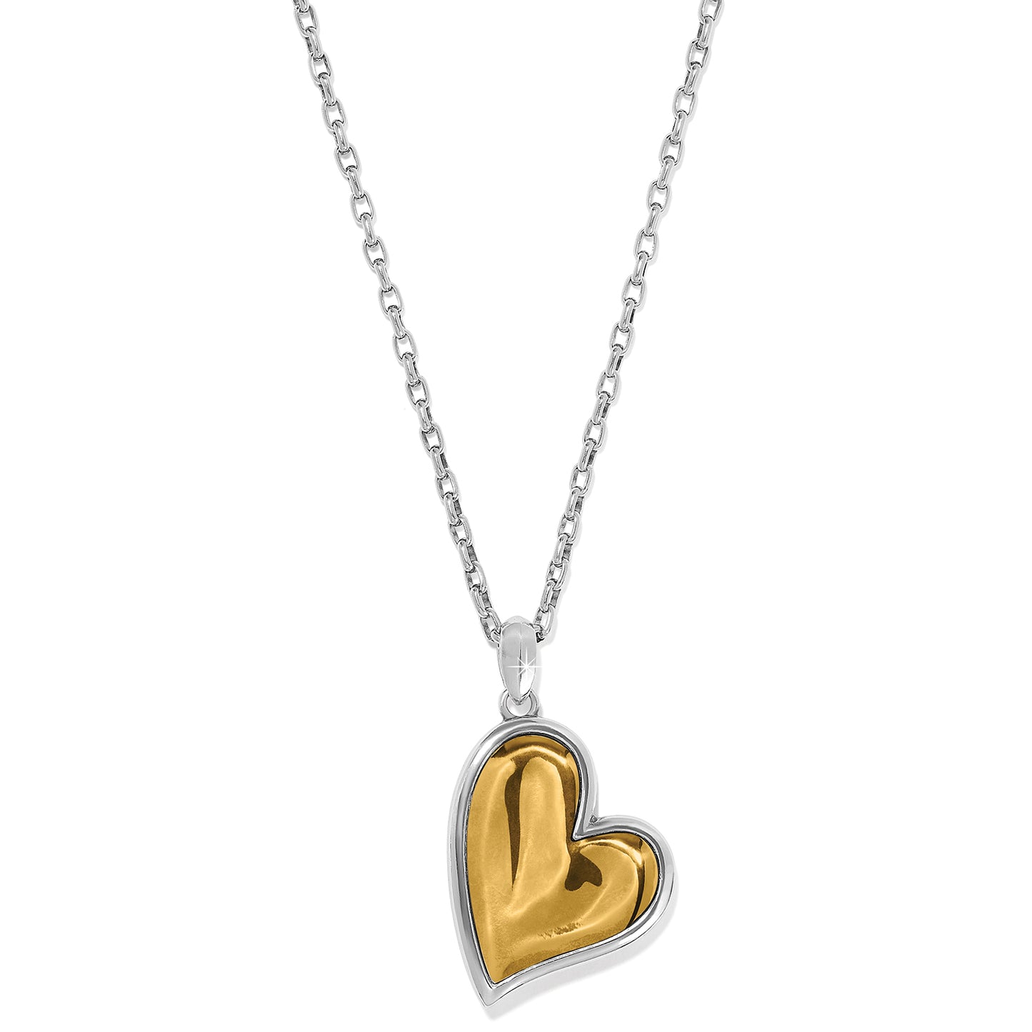 Womens Brighton Cascade Heart Reversible Necklace