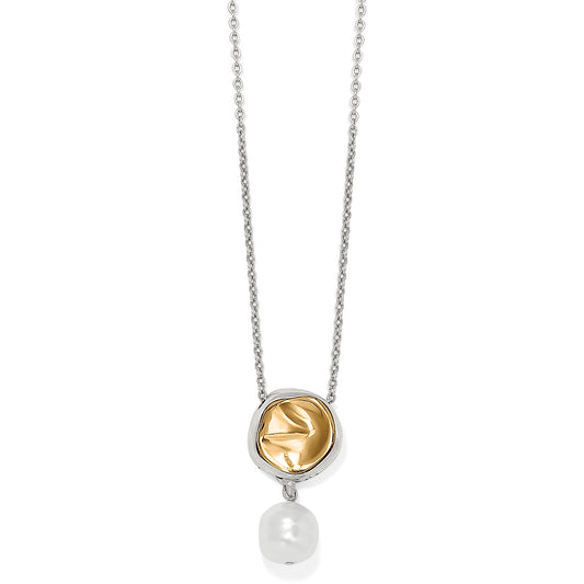 Womens Brighton Cascade Round Pearl Necklace