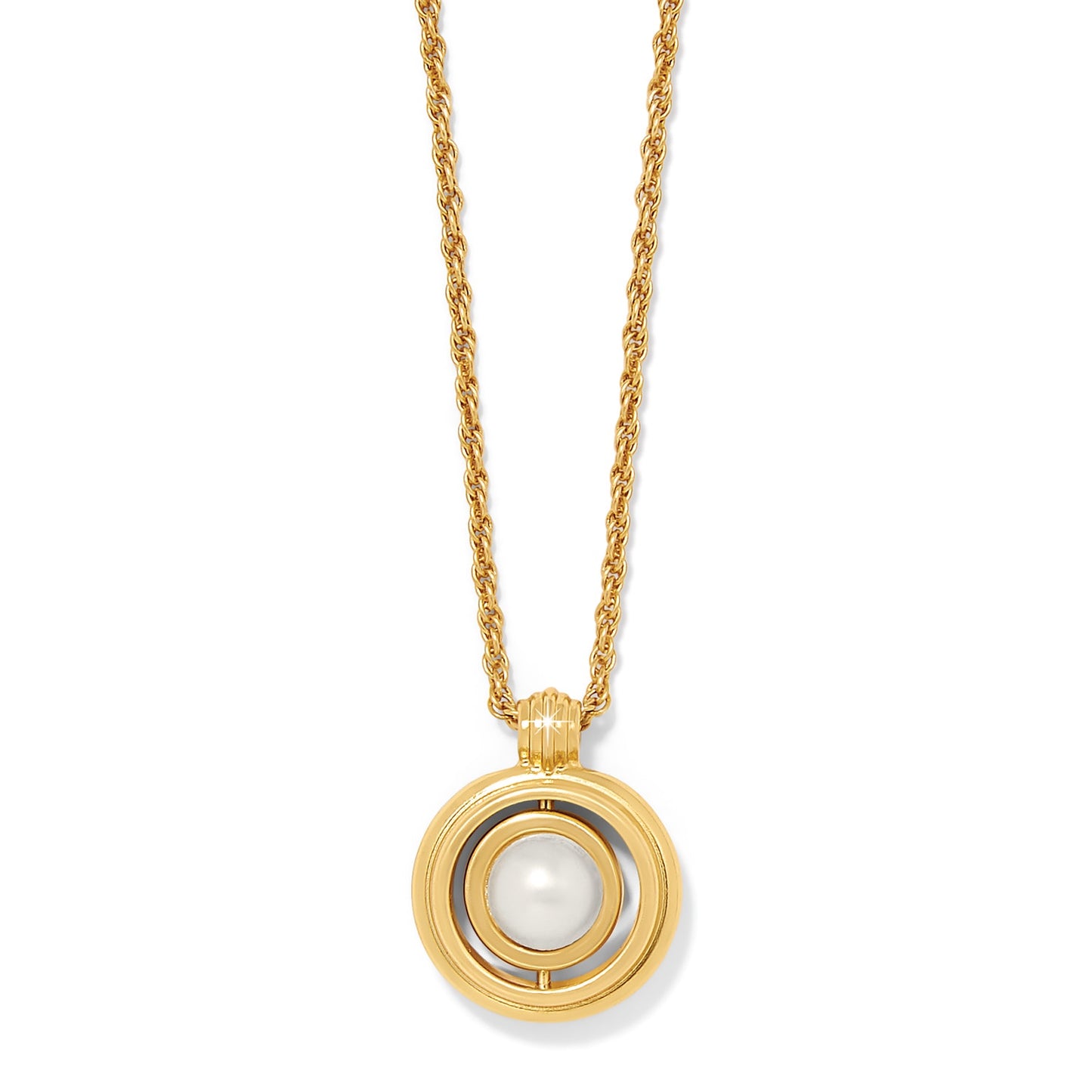 Womens Brighton Ferrara Deco Pearl Necklace