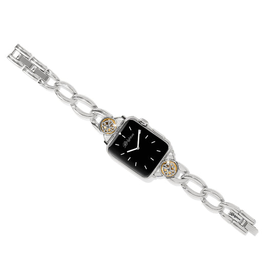 Womens Brighton Interlok Noir Two Tone Watch Band