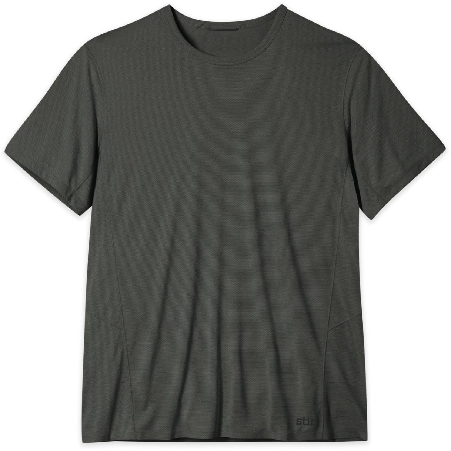 Stio Mens Lucent Short Sleeve Tee in Raven