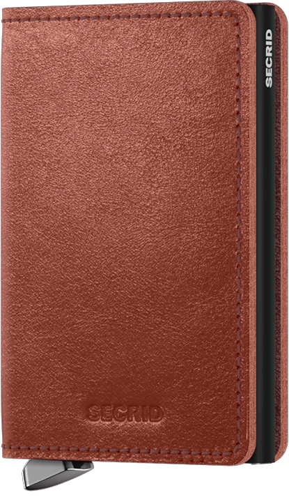 Secrid Premium Slim Wallet in Basco Brown