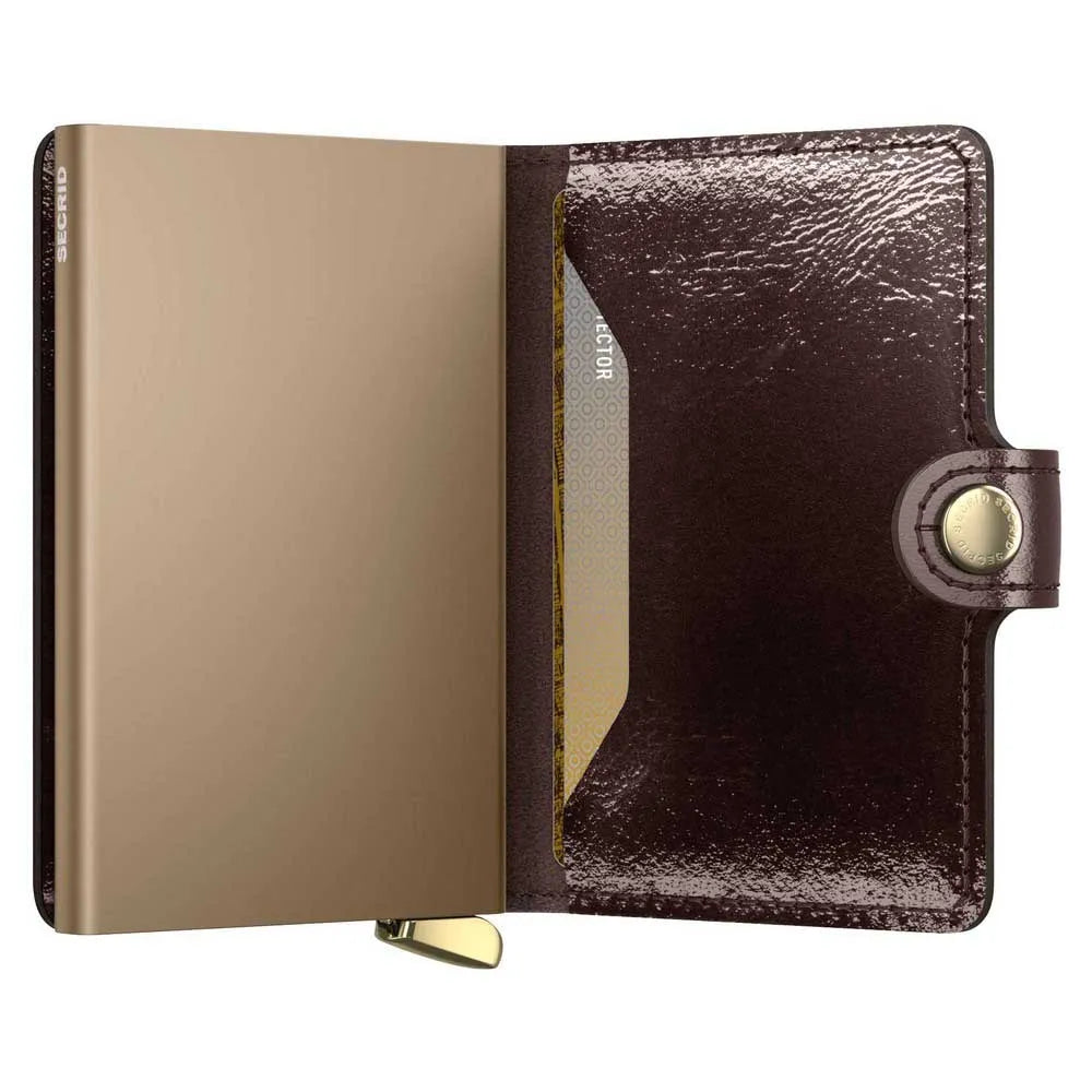 Secrid Premium Miniwallet in Naplak Mahogany