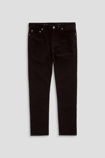 Adriano Goldschmeid Tellis Modern Slim Fit Corduroy Pant in Wood Brown