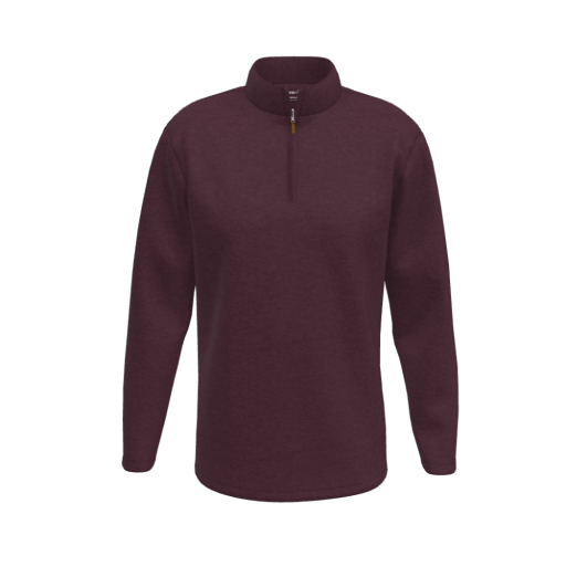 Mizzen +Main KPI Quarter Zip in Wine