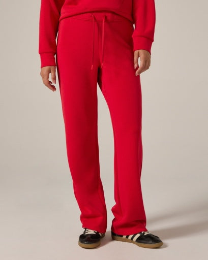 Womens 7 Diamonds REV Straight Leg Pant in Ruby Red