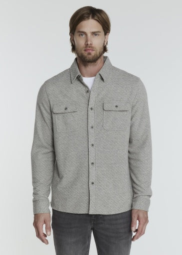 7 Diamonds Generation Long Sleeve Sportshirt in Grey
