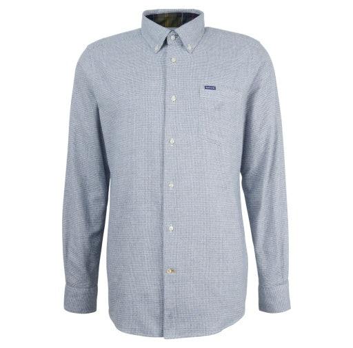Barbour Mens Turner Tailored Fit Sportshirt in Navy
